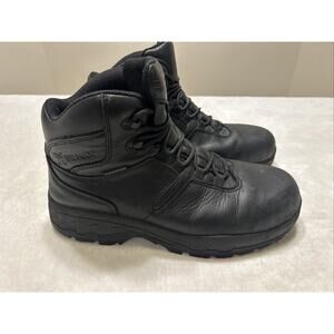 SR Max Boots Mens Size 10 EW Denali MaxTRAX Composite Toe Work Black Leather